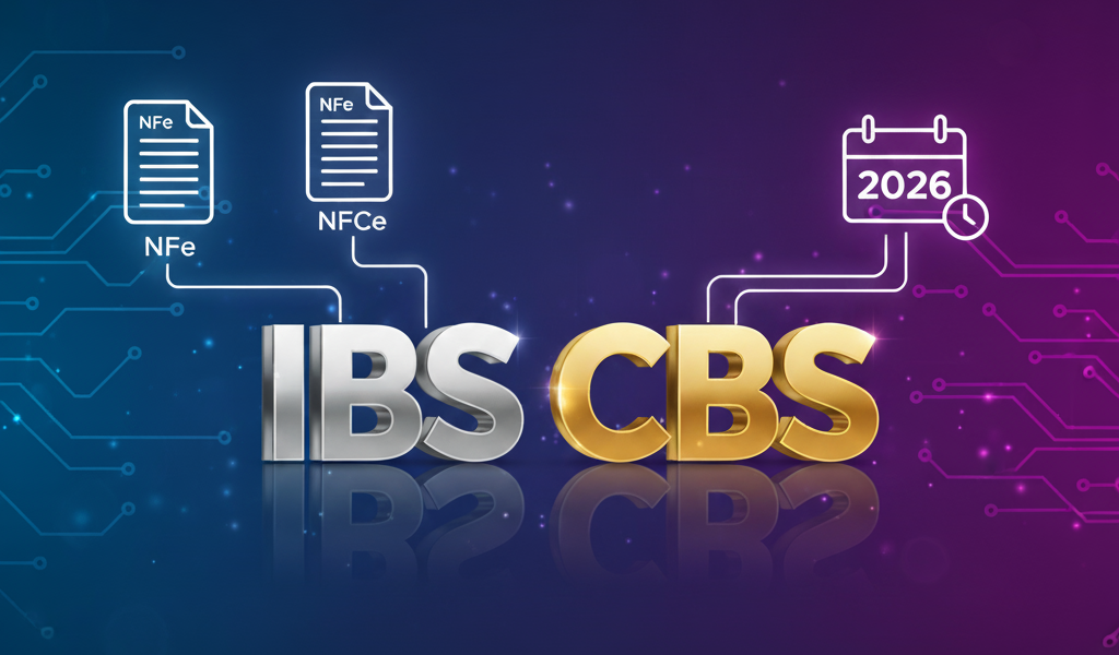 Adequações da NFe e NFCe para as novas tabelas de IBS e CBS em 2026
