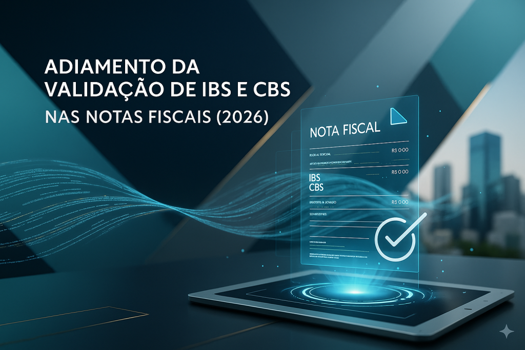 Adiamento da Validação de IBS e CBS nas Notas Fiscais (2026)