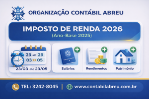 Atendimento IRPF 2026 Organização Contábil Abreu S/S Ltda – EPP