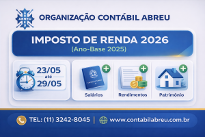 Comunicado Importante: Atendimento IRPF 2026