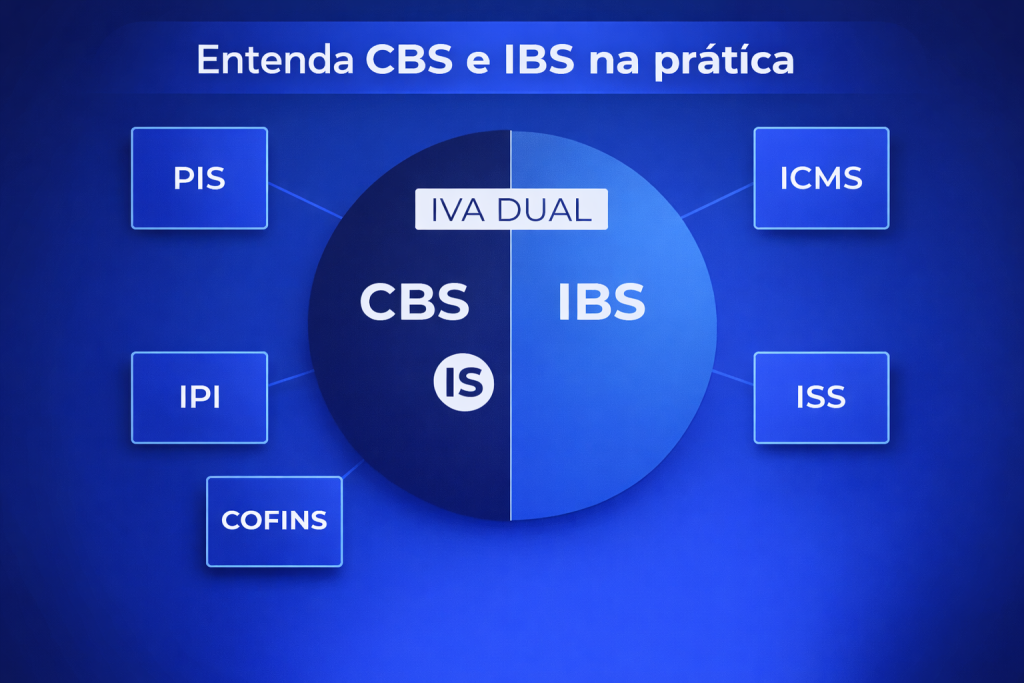 Fim do ISS e ICMS Entenda CBS e IBS na prática
